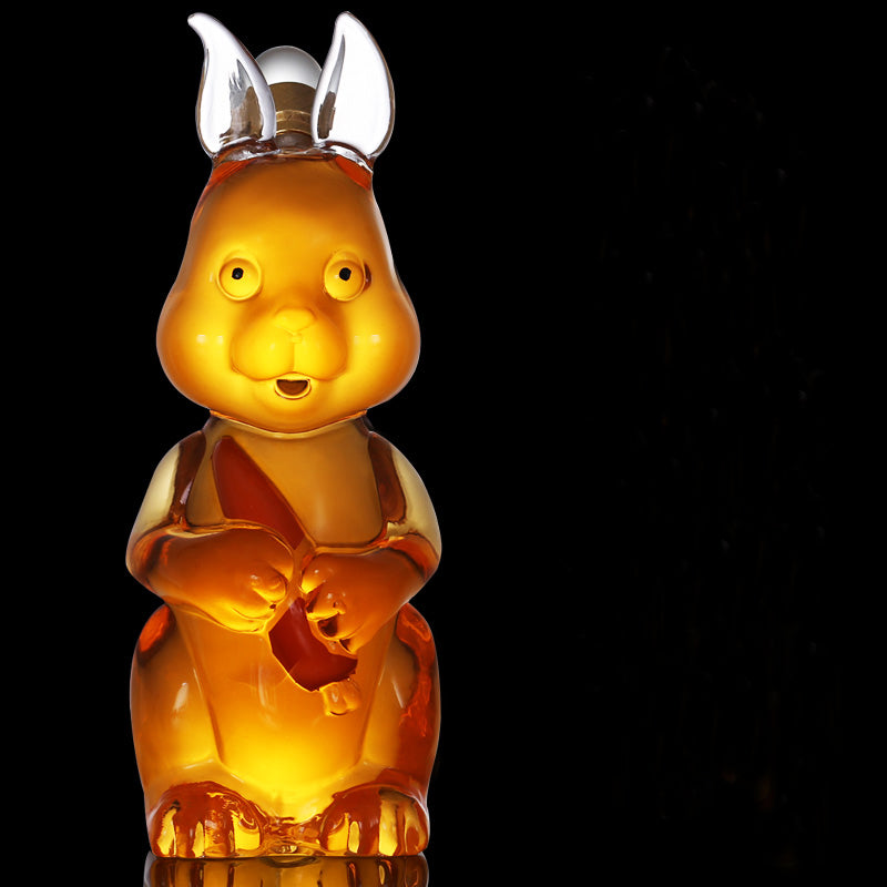 Rabbit Shaped Whiskey Decanter