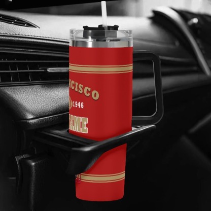 San Francisco Thermal Stainless Steel Insulated Travel Tumbler with Lid