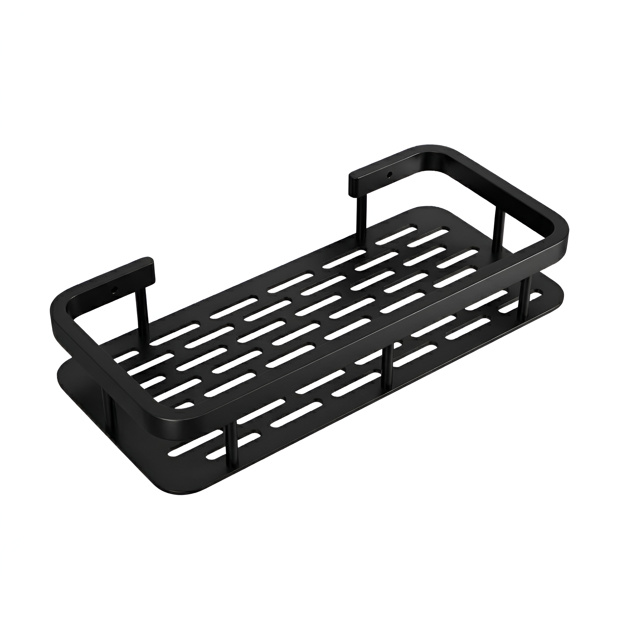 No Drill Wall Shelf For Bathroom And Kitchen Storage
