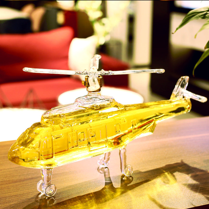 Helicopter Shaped Decanter-Wine and Whiskey Decanter