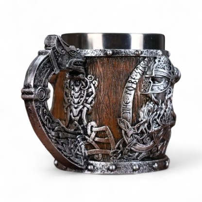 Stainless Steel Viking Beer Cup
