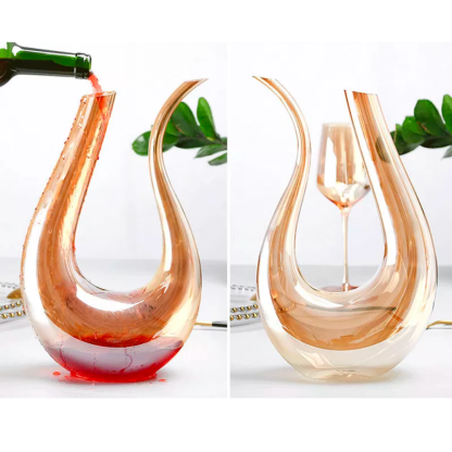 Luxury Crystal Wine Decanter-Wine and Whiskey Decanter