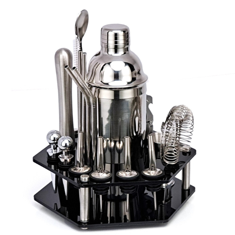 Craft Cocktail Shaker Set-Wine and Whiskey Decanter