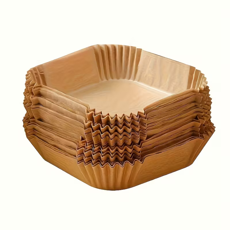 Air Fryer Paper Liners Non Stick Sheets For Baking Roasting Use