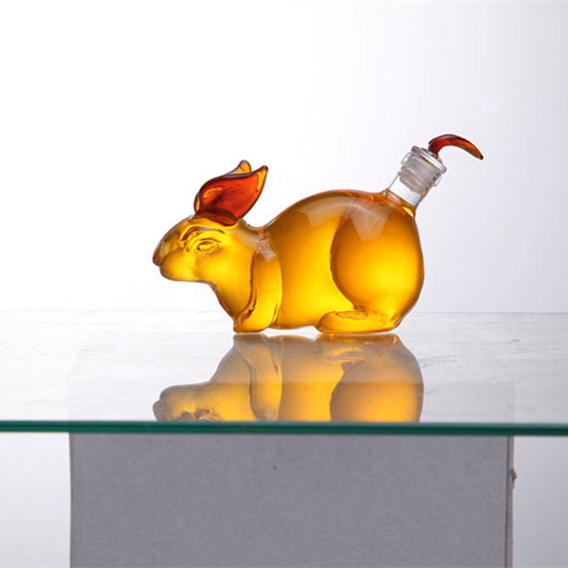 Rabbit Shaped Liquor Decanter-Wine and Whiskey Decanter
