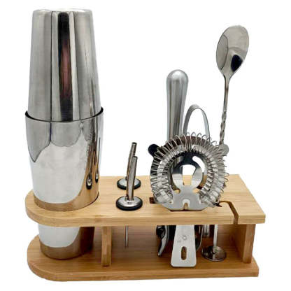 Mixology Cocktail Kit-Wine and Whiskey Decanter