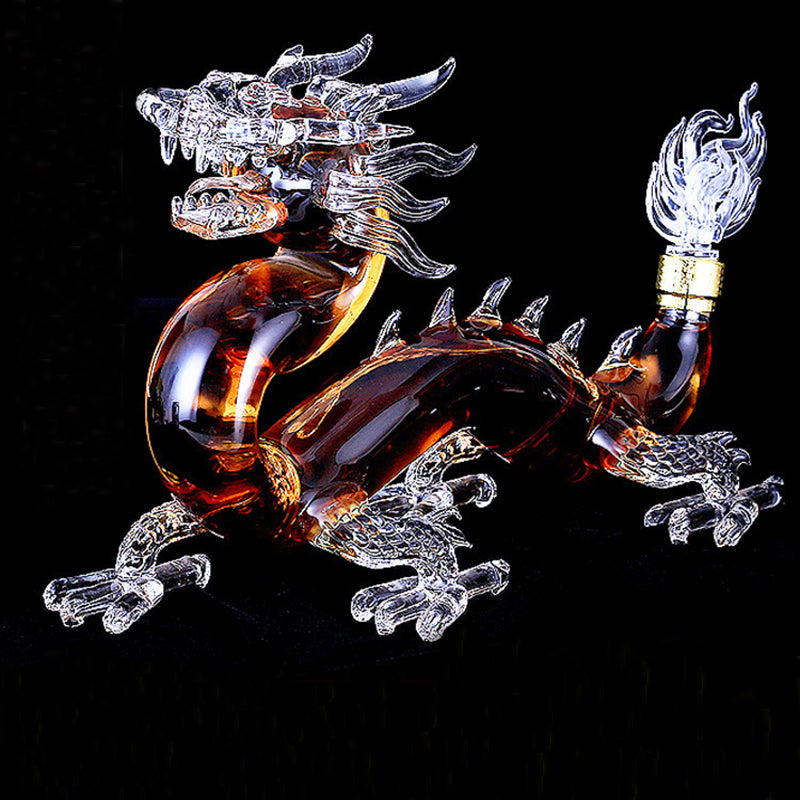 Mythical Dragon Glass Decanter-Wine and Whiskey Decanter