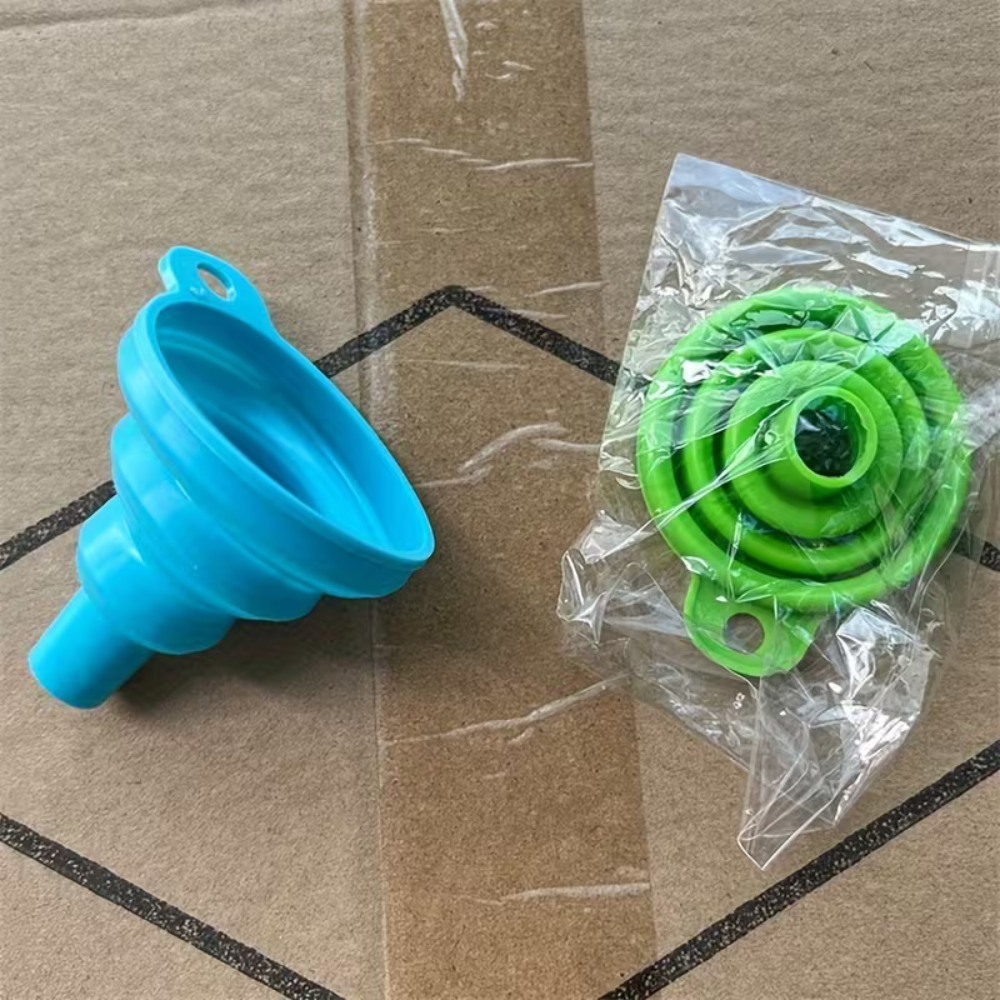 Collapsible Silicone Leakproof Versatile Kitchen Funnel
