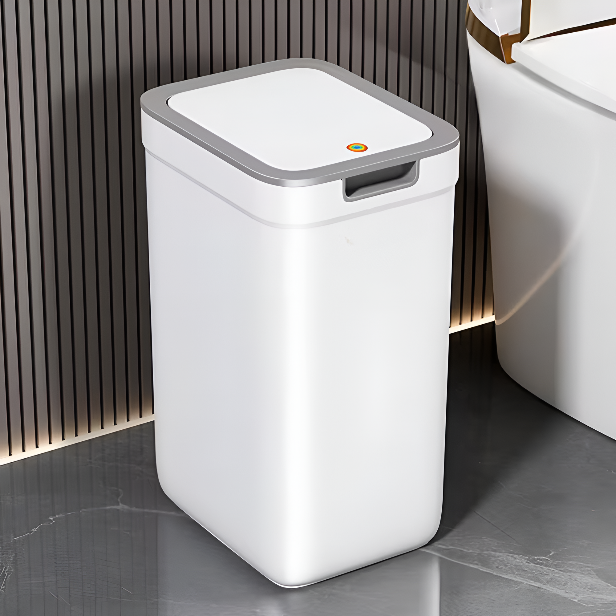 Wall Mounted Waste Bin Receptacle