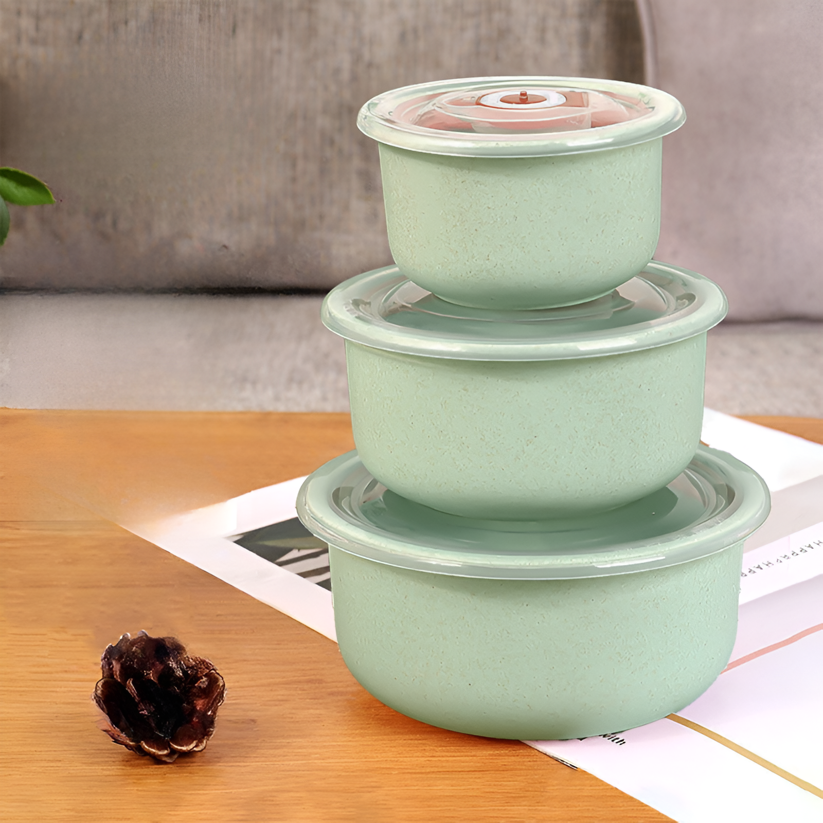 3pcs Airtight Food Storage Containers