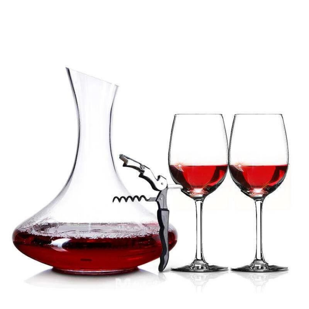 Crystal Wine Aerating Decanter-Wine and Whiskey Decanter