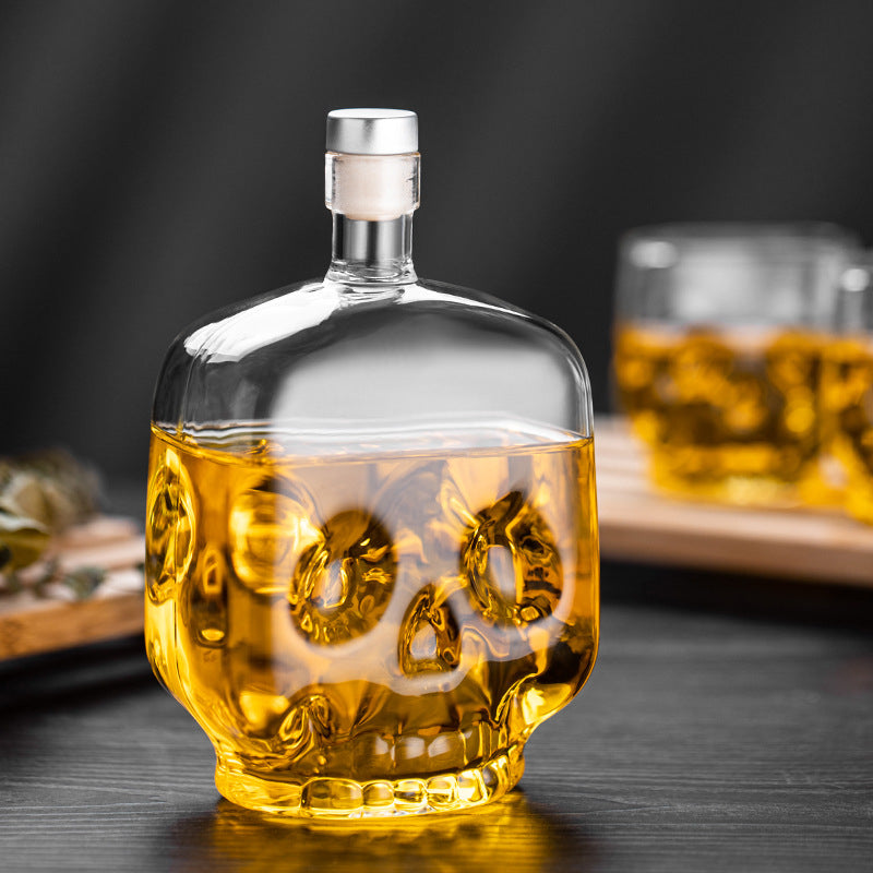 Ghost Shaped Glass Decanter