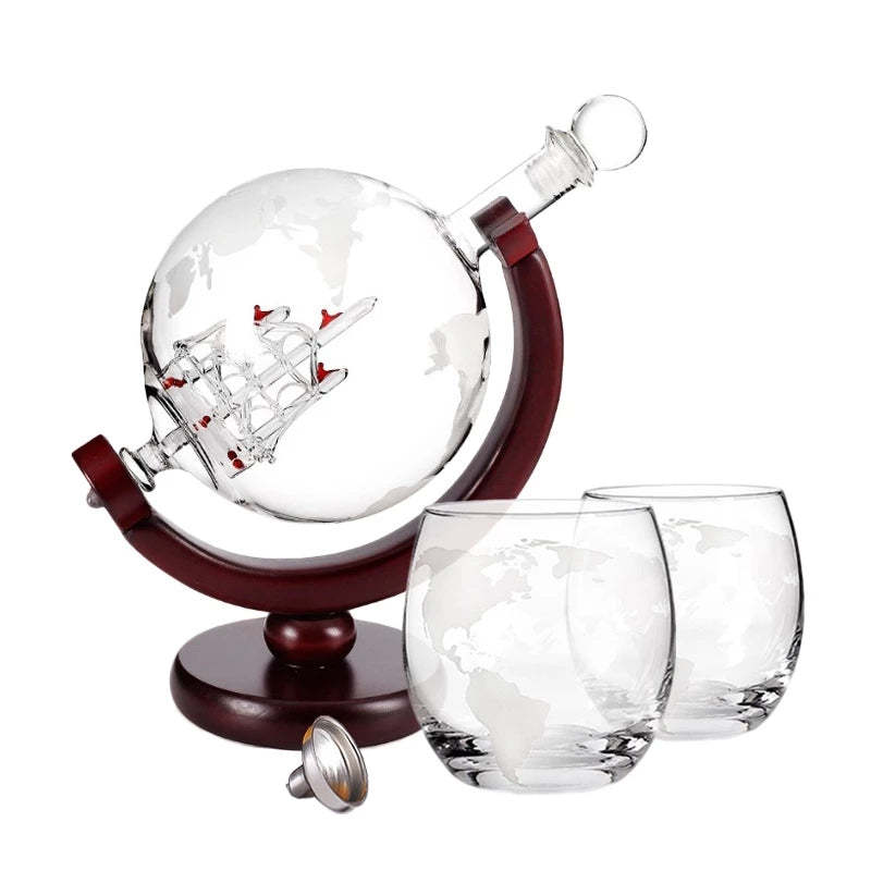 Unique Whiskey Decanter Set-Wine and Whiskey Decanter