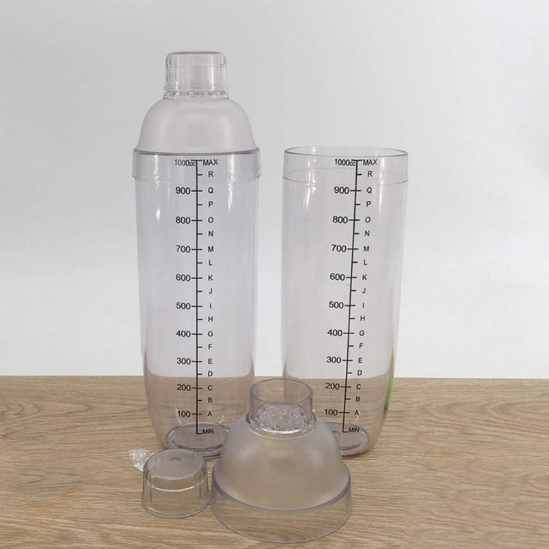 33 Oz Drink Mixer Hand Shaker Cup Versatile And Mixing Solution-Wine and Whiskey Decanter