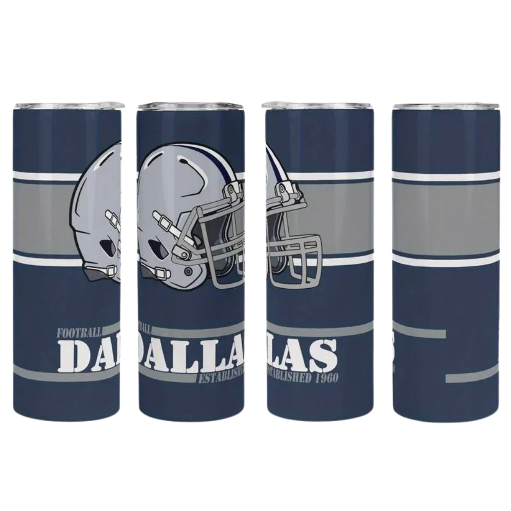 20oz Dallas Cowboys Football Themed Insulated Tumbler
