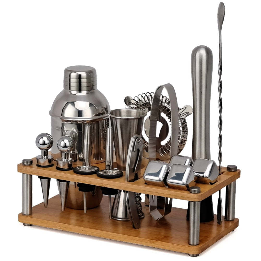 Mixology Craft Cocktail Shaker-Wine and Whiskey Decanter