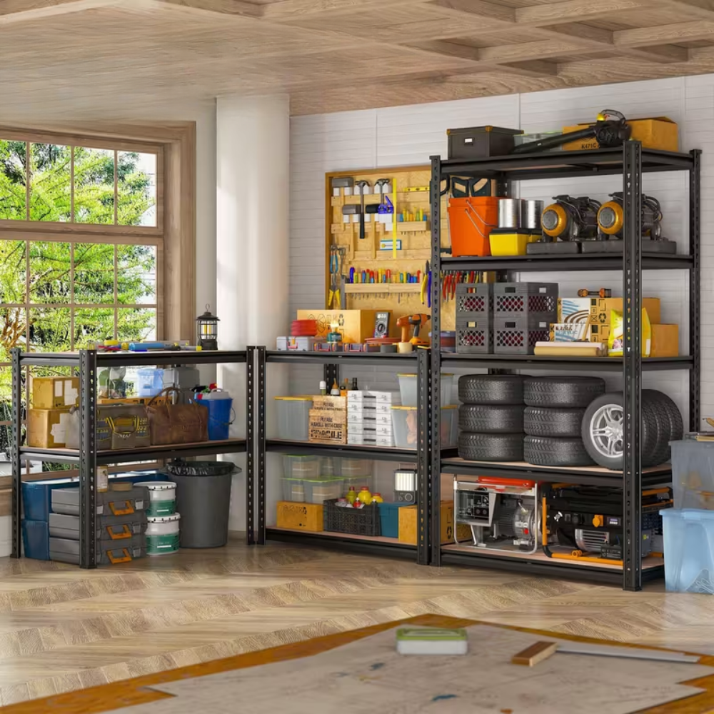 2000LBS Heavy Duty Garage Shelving Unit