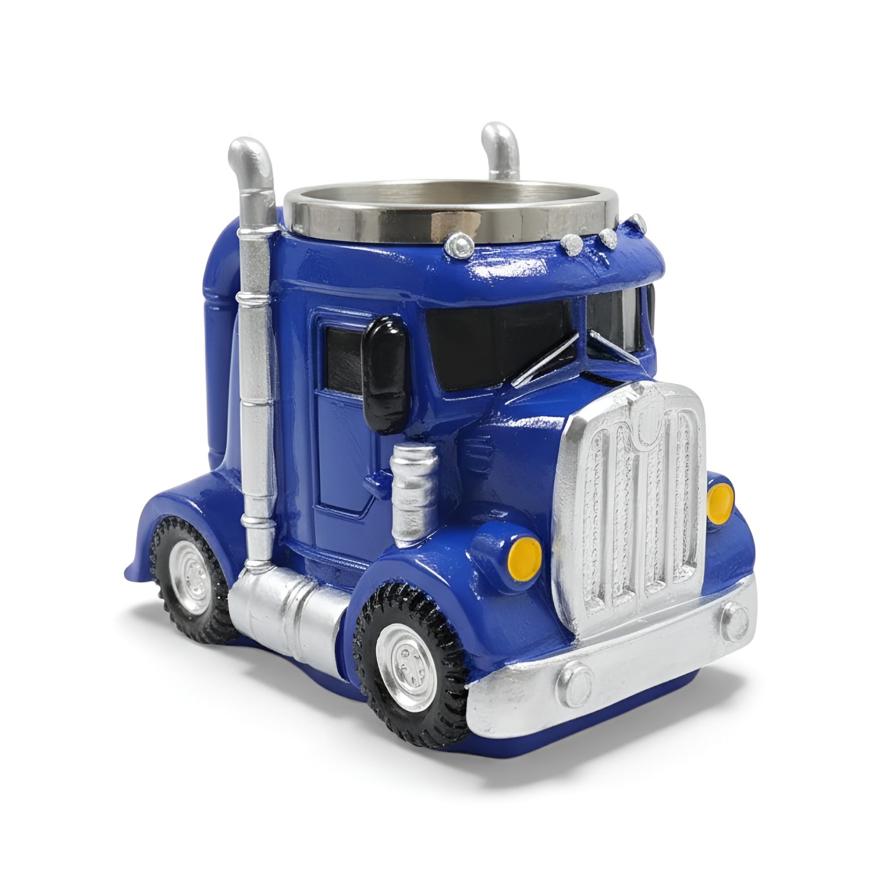 Creative Truck Style Mug With Stainless Steel For Hot And Cold Drinks