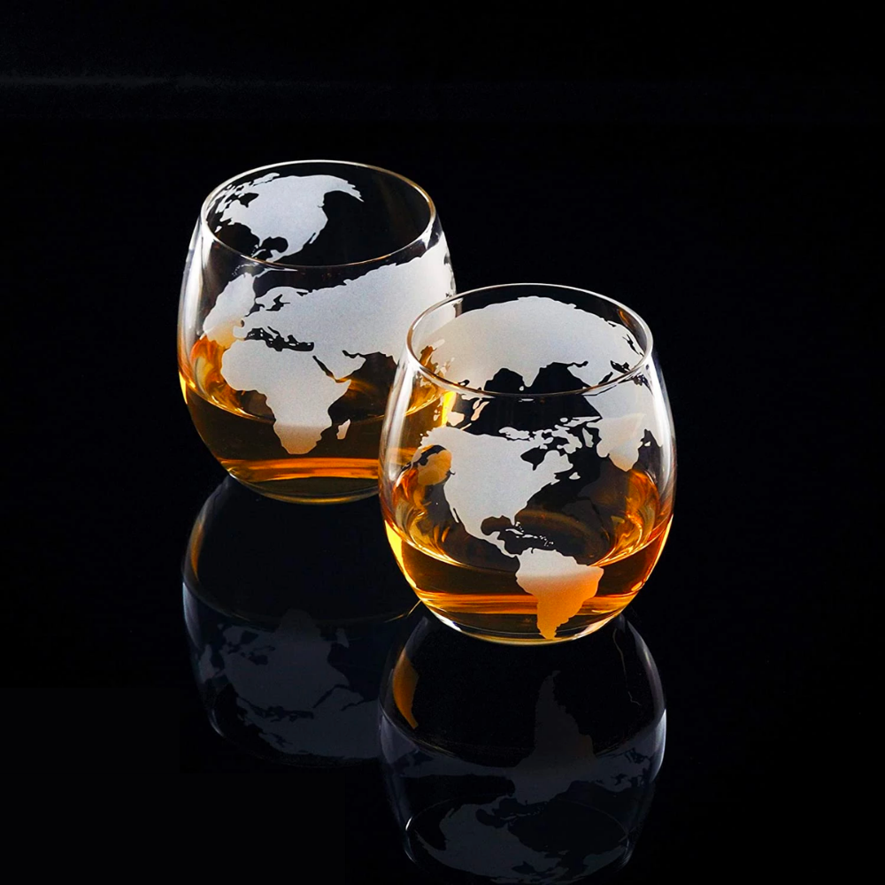 Globe Shaped Liquor Decanter-Wine and Whiskey Decanter