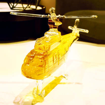 Helicopter Shaped Decanter-Wine and Whiskey Decanter