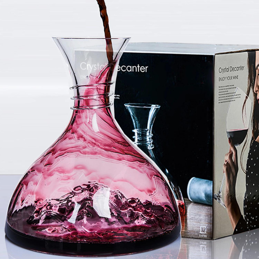Iceberg Wine Decanter-Wine and Whiskey Decanter