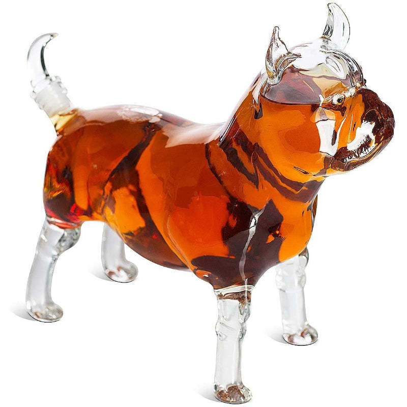 Dog Whiskey Decanter-Wine and Whiskey Decanter