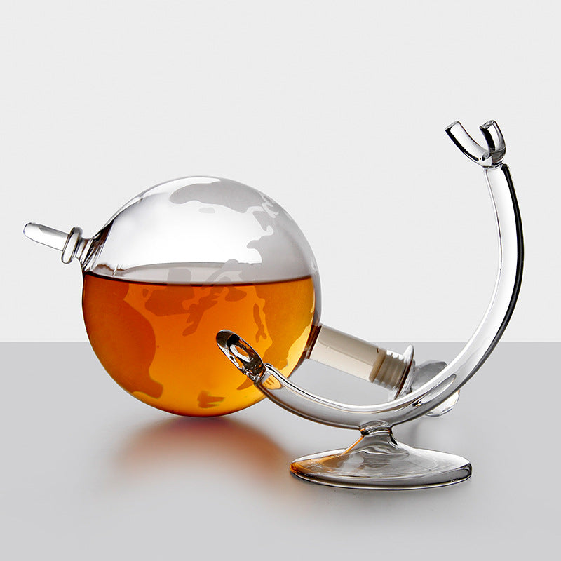Globe Shaped Decanter-Wine and Whiskey Decanter