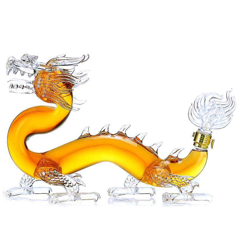Mythical Dragon Glass Decanter