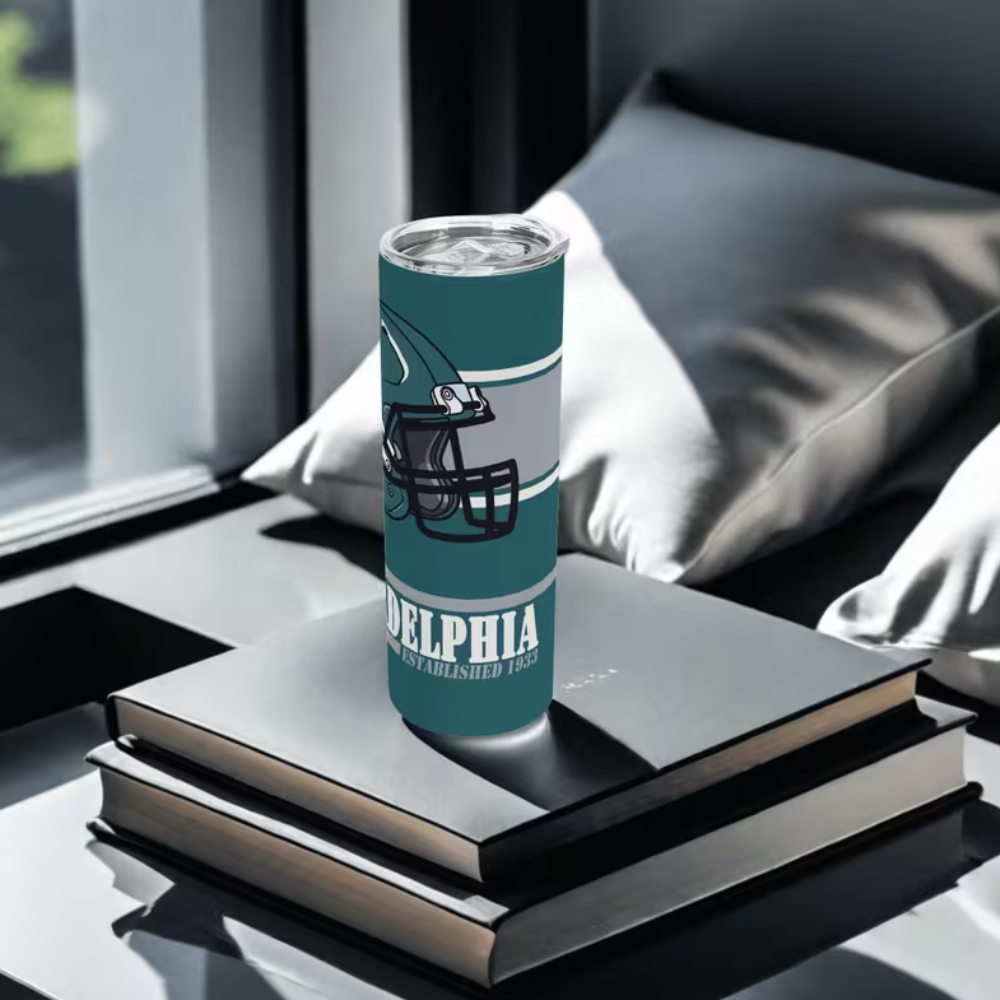 Philadelphia Football Stainless Steel Insulated Cup with Lid
