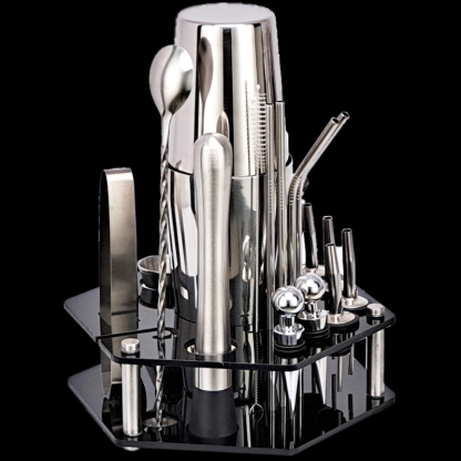 Craft Cocktail Shaker Set-Wine and Whiskey Decanter