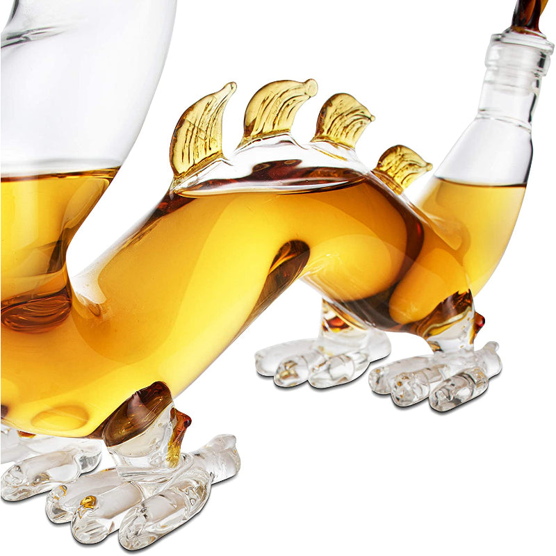 Dragon Shaped Drink Decanter-Wine and Whiskey Decanter