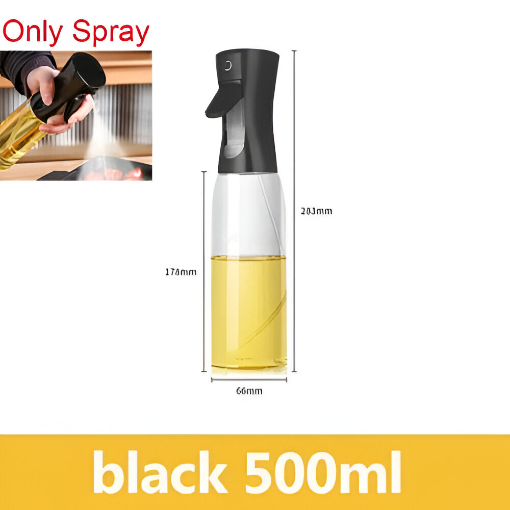 Portable Oil Spray Bottle – Even Application for Healthier Cooking-Wine and Whiskey Decanter