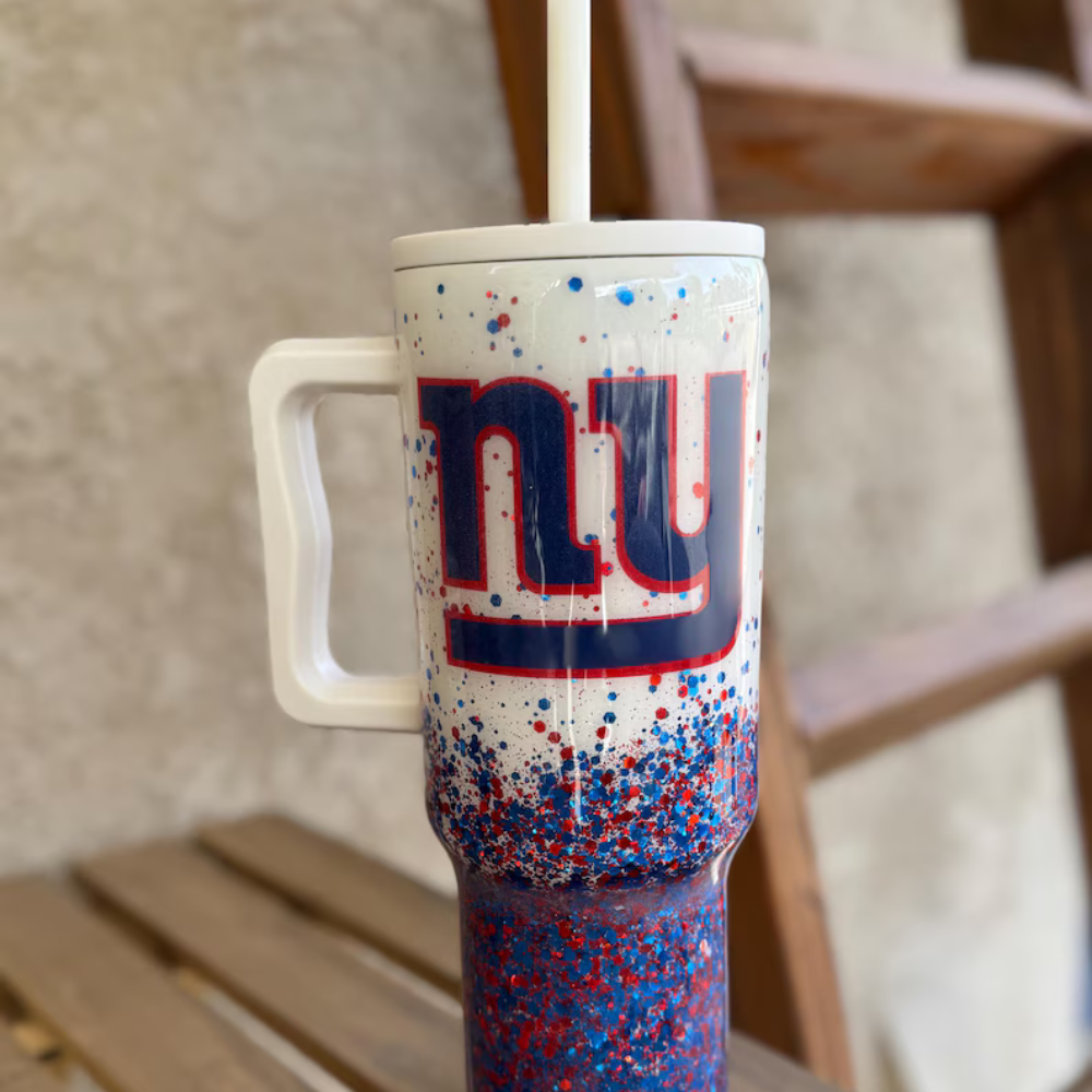 New York Giants Tumbler-Wine and Whiskey Decanter