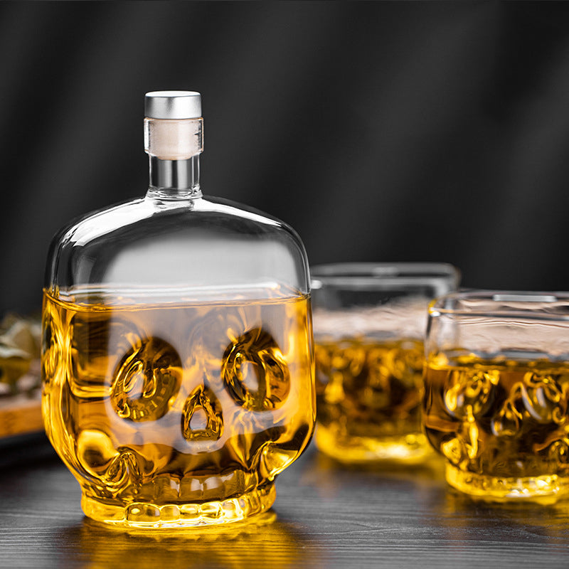 Ghost Shaped Glass Decanter