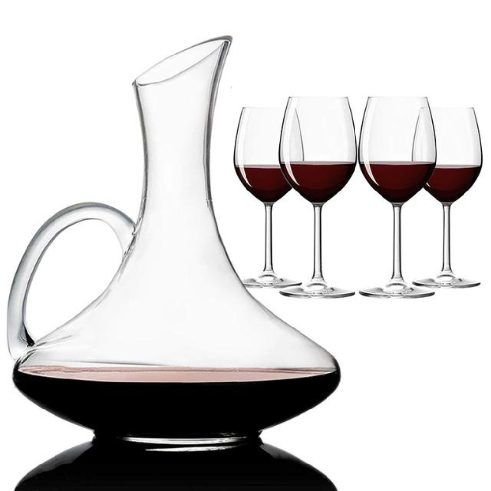 Elegant Wine Decanter Set-Wine and Whiskey Decanter