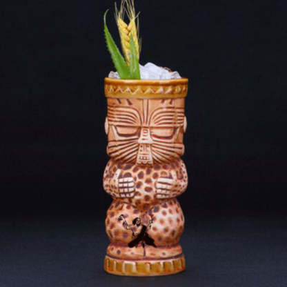 Ceramic Tribal Drink Mug-Wine and Whiskey Decanter