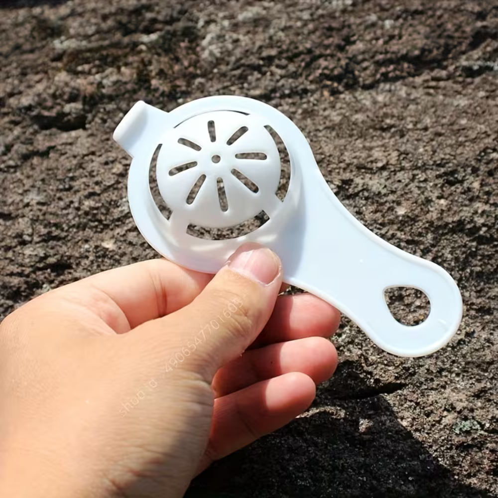 Egg Yolk Separator Tool - Easy Egg White Filter Divider for Baking and Cooking