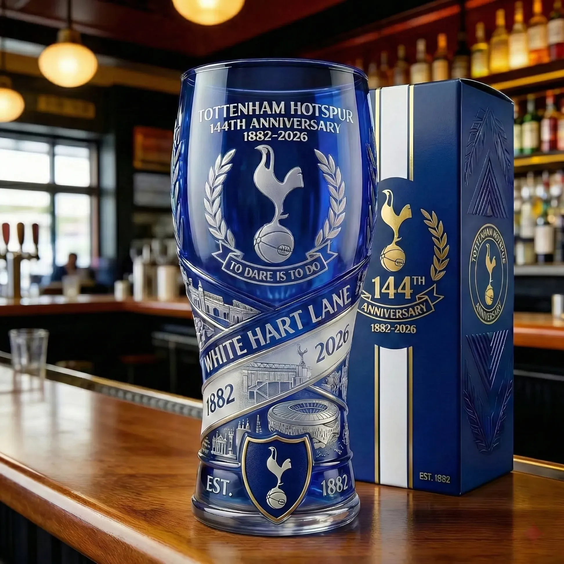 Football Club Anniversary Edition Glass 