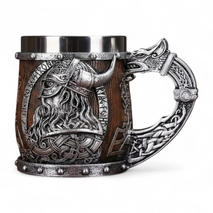 Stainless Steel Viking Beer Cup