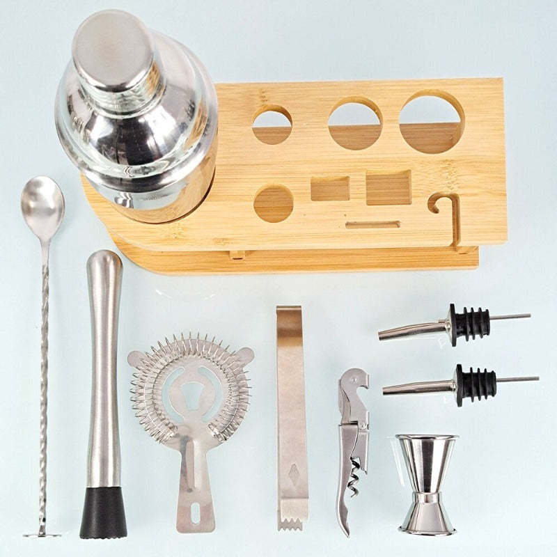 Mixology Cocktail Kit-Wine and Whiskey Decanter