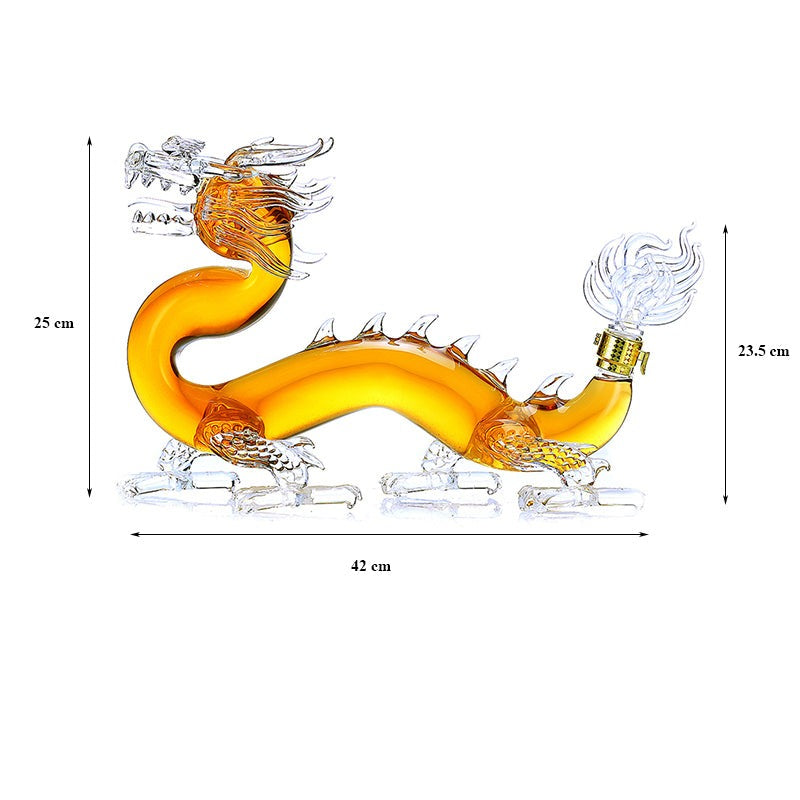 Mythical Dragon Glass Decanter-Wine and Whiskey Decanter