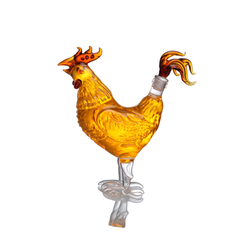 Chicken Shaped Wine Decanter