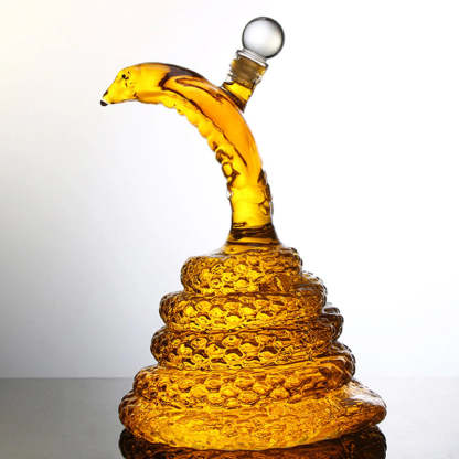 Snake Shaped Decanter For Liquor-Wine and Whiskey Decanter