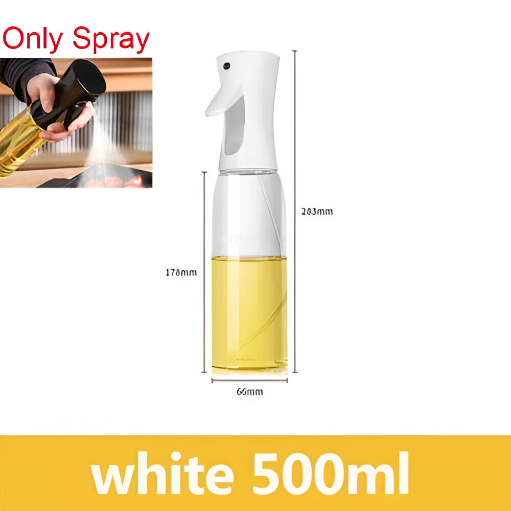 Portable Oil Spray Bottle – Even Application for Healthier Cooking-Wine and Whiskey Decanter
