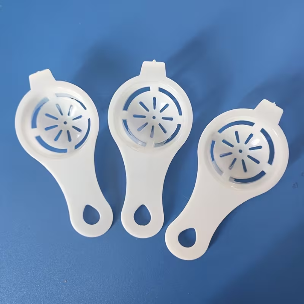 Egg Separator 3 Pack - Egg White Yolk Filter Tool, BPA Free Plastic Egg Strainer for Baking & Cooking