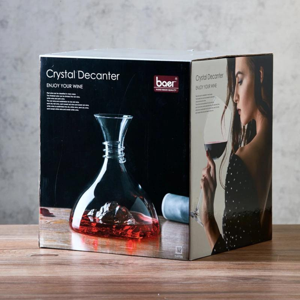 Iceberg Wine Decanter-Wine and Whiskey Decanter