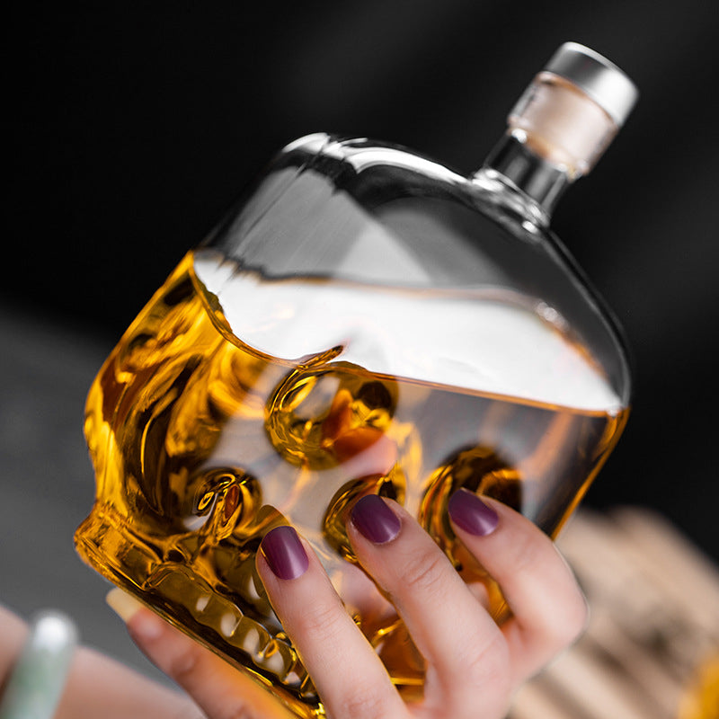 Ghost Shaped Glass Decanter