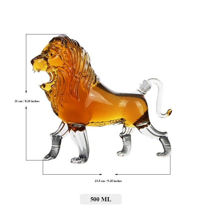 Lion Shaped Decanter-Wine and Whiskey Decanter
