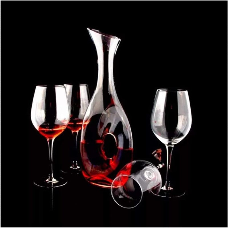 Crystal Glasses Bottle-Wine and Whiskey Decanter