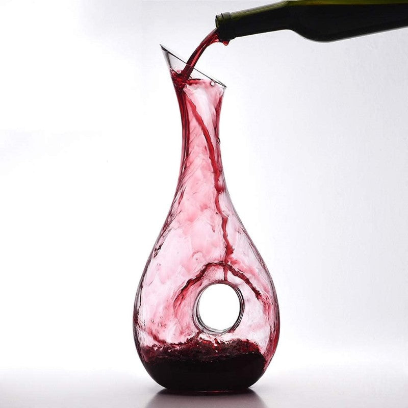 Crystal Glasses Bottle-Wine and Whiskey Decanter